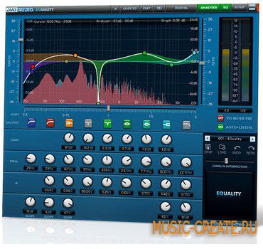 DMG Audio EQuality VST VST3 RTAS 1.17 x86/x64  (TEAM ASSiGN) - эквалайзер
