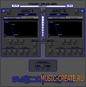 Subliminal v1.0 от Diamond Synths - синтезатор Subliminal v1.0 от Diamond Synths - синтезатор