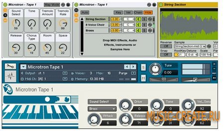 Microtron Tape 1 от Puremagnetik - виртуальный Mellotron M400 (Kontakt) Microtron Tape 1 от Puremagnetik - виртуальный Mellotron M400 (Kontakt)