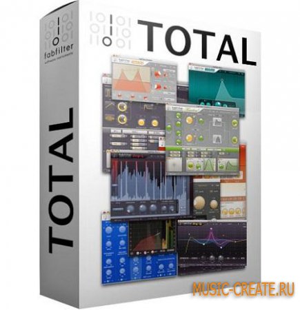TotalBundle VST RTAS v1.3 от FabFilter - сборка плагинов