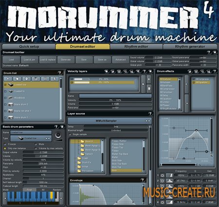 MeldaProduction - MDrummer Large 4 v4.02 x86/x64 Update (TEAM ASSiGN) - плагин драм комплект / сэмплер MeldaProduction - MDrummer Large 4 v4.02 x86/x64 Update (TEAM ASSiGN) - плагин драм комплект / сэмплер