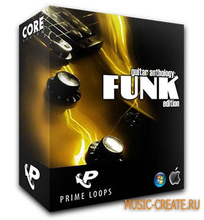 Prime Loops - Guitar Anthology: Funk Edition (WAV) - сэмплы фанк гитары