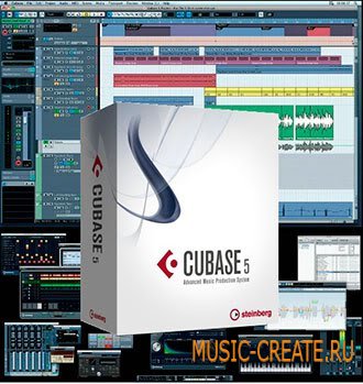 Steinberg - Cubase v5.1 + update 5.12 (AiR) - виртуальная музыкальная студия (AiRISO PC only)