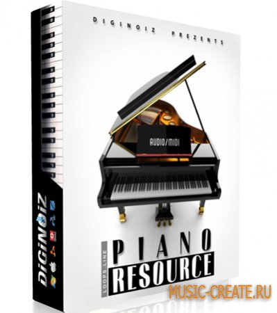 Piano Resource от Diginoiz / FatLoud - лупы пианино (AIF/MID/REX/RFL/WAV)