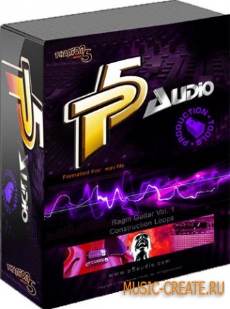 Ragin Guitar and Bass Loop Sets от P5 Audio - сэмплы гитары и ударных (WAV)