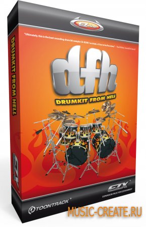 Drumkit From Hell от Toontrack - ударная установка (KONTAKT)