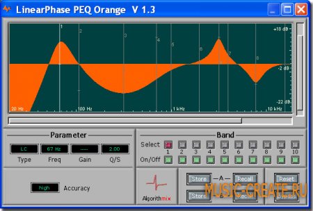 LinearPhase PEQ Orange