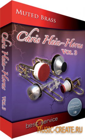 Chris Hein Horns Vol 3 Muted Brass от Best Service - медные инструменты с сурдиной (KONTAKT)