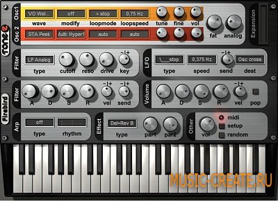 FireBird VSTi Plus v1.9 от Tone2 - синтезатор (TEAM Dead On Arrival)