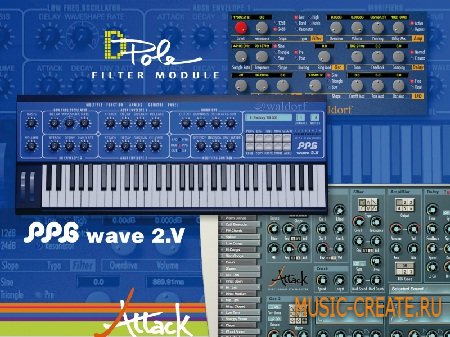 Waldorf Edition от Waldorf - драм + волновой синтезатор + фильтр (PC/MAC)