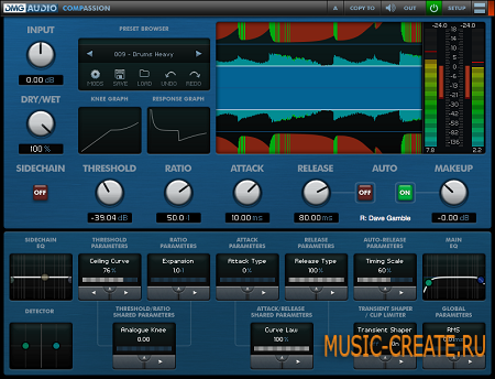 DMG Audio - Compassion v1.14 WIN / MacOSX (TEAM R2R) - плагин динамический процессор DMG Audio - Compassion v1.14 WIN / MacOSX (TEAM R2R) - плагин динамический процессор