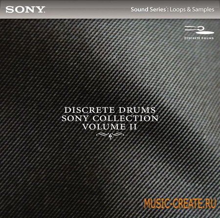 Sony Loops & Samples Libraries - Discrete Drums 2 - сэмплы ударных (WAV)