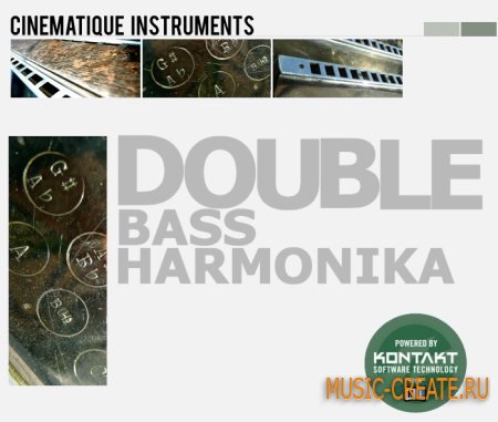 Cinematique Instruments   Double Bass Harmonica (KONTAKT) - библиотека звуков Басовой губной гармошки