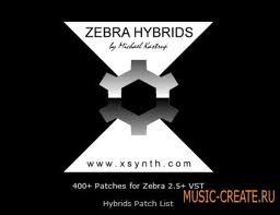 XSynth Hybrids [Zebra 2 Patches] - пресеты для Zebra (Presets)