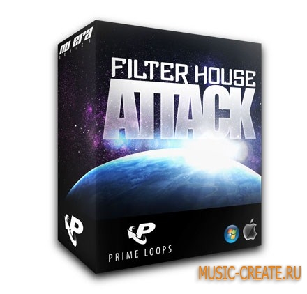Prime Loops Filter House Attack (WAV REX) - сэмплы House