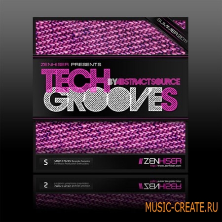 Zenhiser Tech Grooves By Abstract Source (WAV) - сэмплы tech house