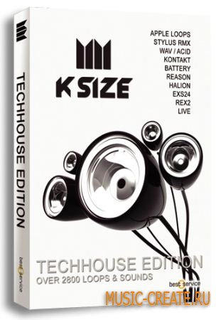 Best Service K-Size TechHouse Edition (MULTiFORMAT) - сэмплы Tech-House
