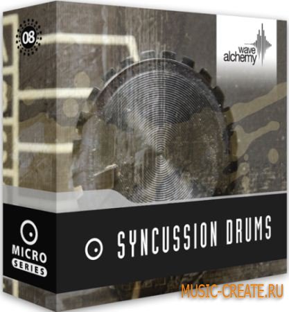 Wave Alchemy Syncussion Drums (MULTiFORMAT DYNAMiCS) - драм сэмплы