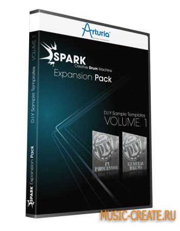 Arturia D.I.Y Sample Templates Vol.1 - банк звуков для синтезатора Spark