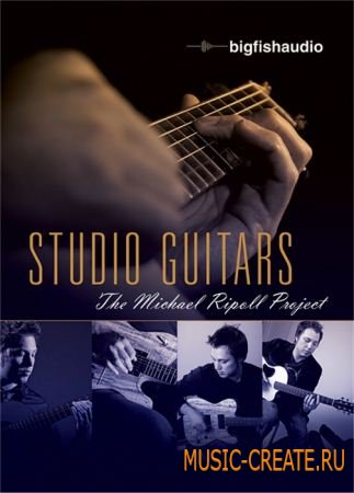 Studio Guitars: The Michael Ripoll Project от Big Fish Audio - сэмплы гитары для rock, pop, blues, funk, country, jazz (MULTIFORMAT)