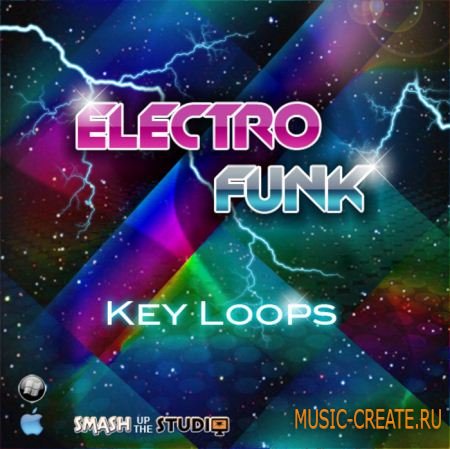 Electro Funk Key Loops от Smash Up The Studio - сэмплы Electro Funk (MULTiFORMAT)