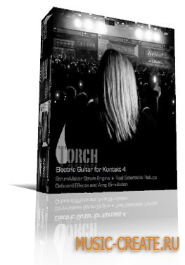 Indiginus Torch Electric Guitar (KONTAKT DVDR WORKiNG) - библиотека ритмов электрогитары