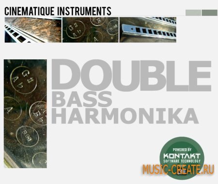 Cinematique Instruments Double Bass Harmonica (KONTAKT) - библиотека звуков Басовой губной гармошки Cinematique Instruments Double Bass Harmonica (KONTAKT) - библиотека звуков Басовой губной гармошки