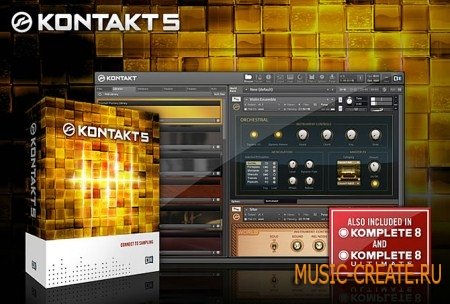Native Instruments Kontakt 5 STANDALONE VSTi RTAS v5.4.1 x86/x64 AnonyBot - сэмплер (+ видео уроки на русском) Native Instruments Kontakt 5 STANDALONE VSTi RTAS v5.4.1 x86/x64 AnonyBot - сэмплер (+ видео уроки на русском)
