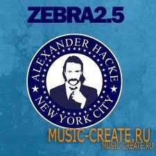 U-he Alexander Hacke New York City NYC Zebra 2 Patches - пресеты для Zebra 2 U-he Alexander Hacke New York City NYC Zebra 2 Patches - пресеты для Zebra 2