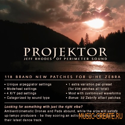 Perimeter Sound Arts Projektor: Zebra 2.5 - пресеты для Zebra (Presets) Perimeter Sound Arts Projektor: Zebra 2.5 - пресеты для Zebra (Presets)