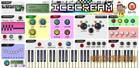 ICECREAM Cosmic Boys - 8-bit синтезатор ICECREAM Cosmic Boys - 8-bit синтезатор
