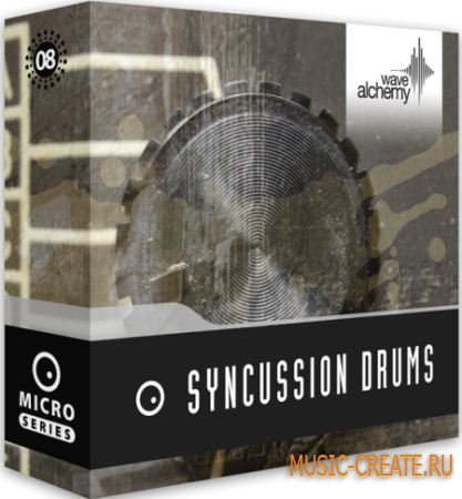 Wave Alchemy Syncussion Drums (MULTiFORMAT DYNAMiCS) - драм сэмплы Wave Alchemy Syncussion Drums (MULTiFORMAT DYNAMiCS) - драм сэмплы