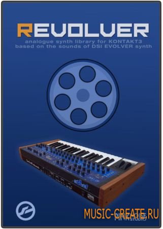 REVOLVER от PinkNoise Studio - звуки синтезатора DSI Evolver (KONTAKT DVDR) REVOLVER от PinkNoise Studio - звуки синтезатора DSI Evolver (KONTAKT DVDR)