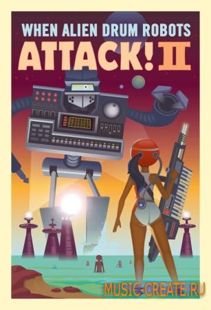 When Alien Drum Robots Attack 2 от Goldbaby - сэмплы hip hop, D&B, techno, breaks, house, dubstep (MULTiFORMAT) When Alien Drum Robots Attack 2 от Goldbaby - сэмплы hip hop, D&B, techno, breaks, house, dubstep (MULTiFORMAT)