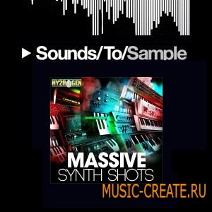 Hy2rogen Massive Synth Shots (wav) - сэмплы синт-шоты
