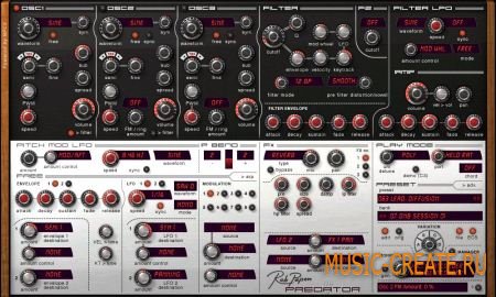 Rob Papen - Predator v1.6.3 WiN & MAC OSX (TEAM R2R) - Гибридный синтезатор