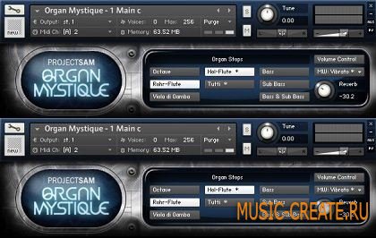 Organ Mystique от ProjectSam - виртуальный орган (KONTAKT) Organ Mystique от ProjectSam - виртуальный орган (KONTAKT)