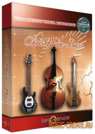 Chris Hein Bass от Best Service - библиотека басовых инструментов (VSTi DXi RTAS AU HYBRID DVDR / TEAM DYNAMiCS)