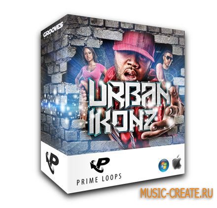 Prime Loops Urban Ikonz (WAV) - сэмплы Dirty South, Hip Hop