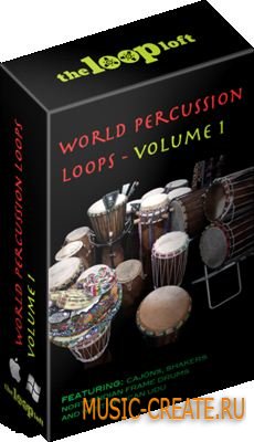 The Loop Loft World Percussion Loops Vol 1 (WAV) - сэмплы перкуссионных