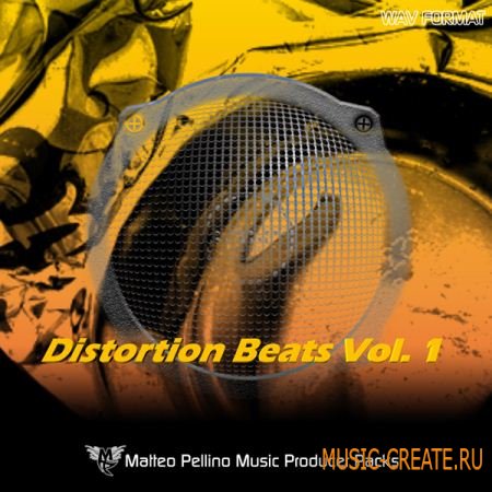 Matteo Pellino Matteo Pellino Distortion Beats Vol 1 (WAV) - сэмплы Electro