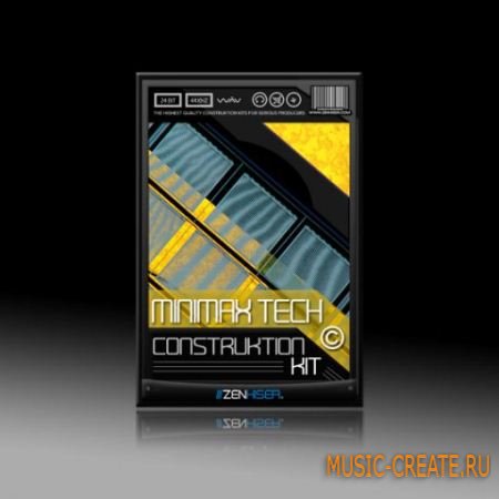 Zenhiser The Minimax Tech Construktion Kit 001 (WAV DYNAMiCS) - сэмплы minimal tech, tech-house, techno