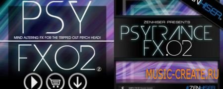 Zenhiser Psytrance FX 02 (WAV) - сэмплы Psy Trance, Trance