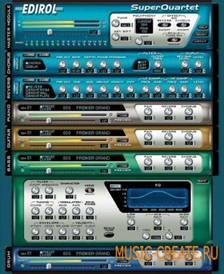 Super Quartet v1.52 от Edirol - звуковой модуль (DXi и VSTi / ASSiGN) Super Quartet v1.52 от Edirol - звуковой модуль (DXi и VSTi / ASSiGN)