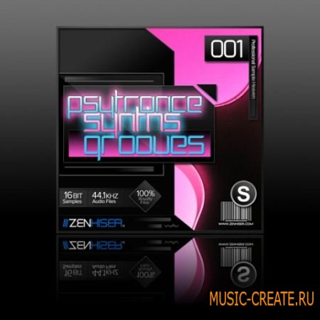 Zenhiser Psytrance Synths and Grooves 001 (WAV DYNAMiC) - сэмплы psytrance, goa trance, melodic trance, progressive trance Zenhiser Psytrance Synths and Grooves 001 (WAV DYNAMiC) - сэмплы psytrance, goa trance, melodic trance, progressive trance