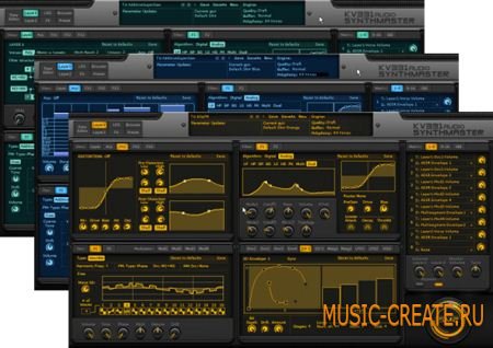 KV331 Audio SynthMaster VST VSTi v2.5.3.112 x86/x64 (ASSiGN) - синтезатор (полу-модульный)