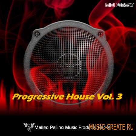 Matteo Pellino Progressive House Vol 3 (MIDI) - мелодии Progressive House