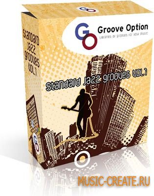Groove Option Standard Jazz Grooves Vol 1 (WAV) - сэмплы Jazz