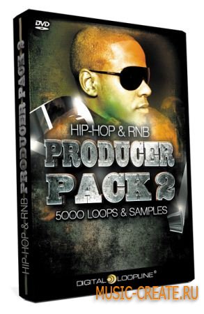 Digital Loopline HipHop & RnB Producer Pack 2 (WAV) - сэмплы HipHop, RnB