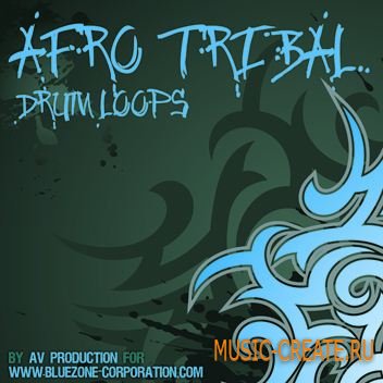 Bluezone Corporation Afro Tribal Drum Loops (WAV AIFF) - сэмплы Dance